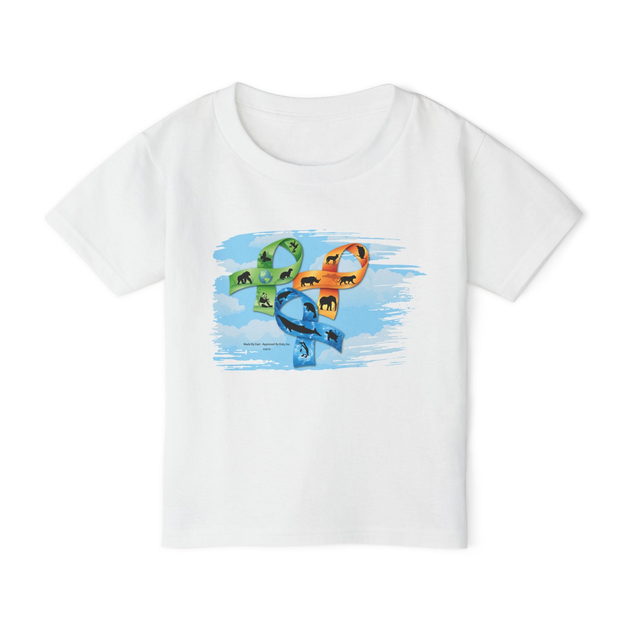 Toddler Tee - Endangered Animals on Land and Sea (2T thru 6 T)