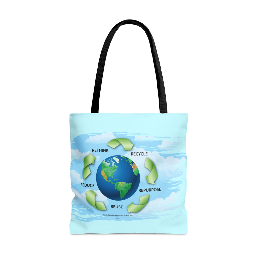 Tote Bag;  Rethinking Recylcing
