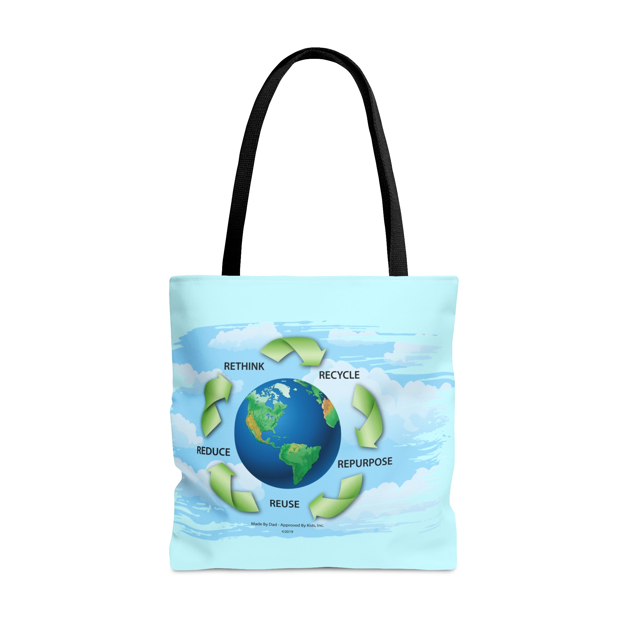 Tote Bag;  Rethinking Recylcing