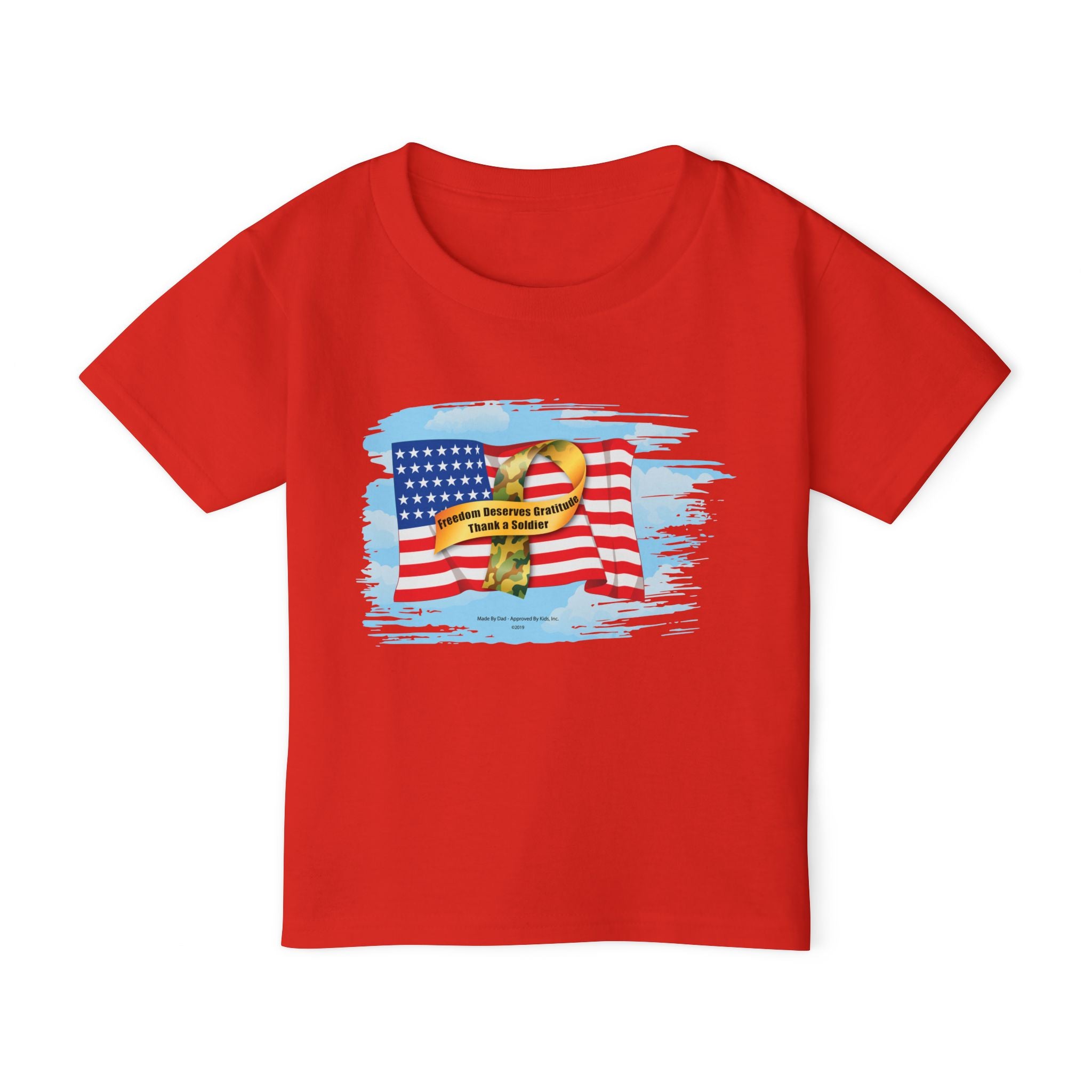 Toddler Tee - Freedom Deserves Gratitude (2T thru 6 T)