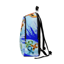 Load image into Gallery viewer, Blue Backpack for Budding Environmentalists!