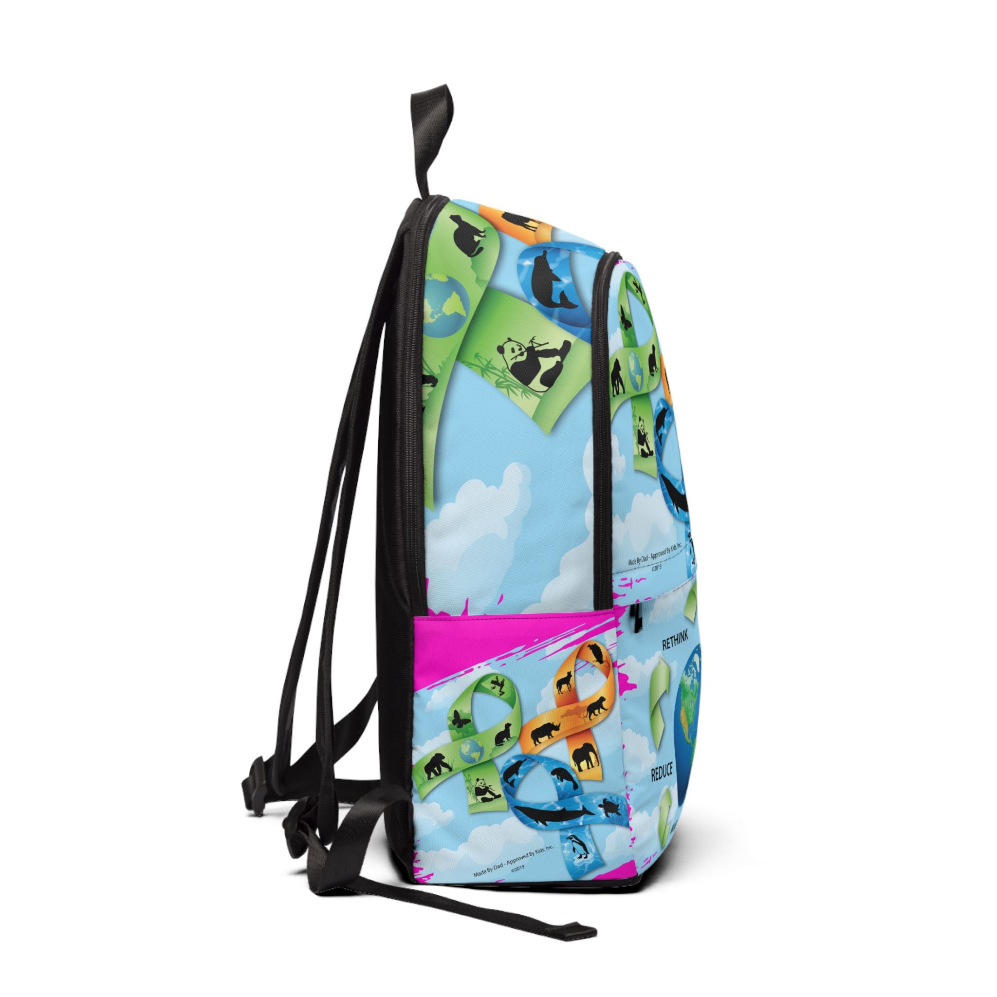 Pink Backpack for Budding Environmentalists!