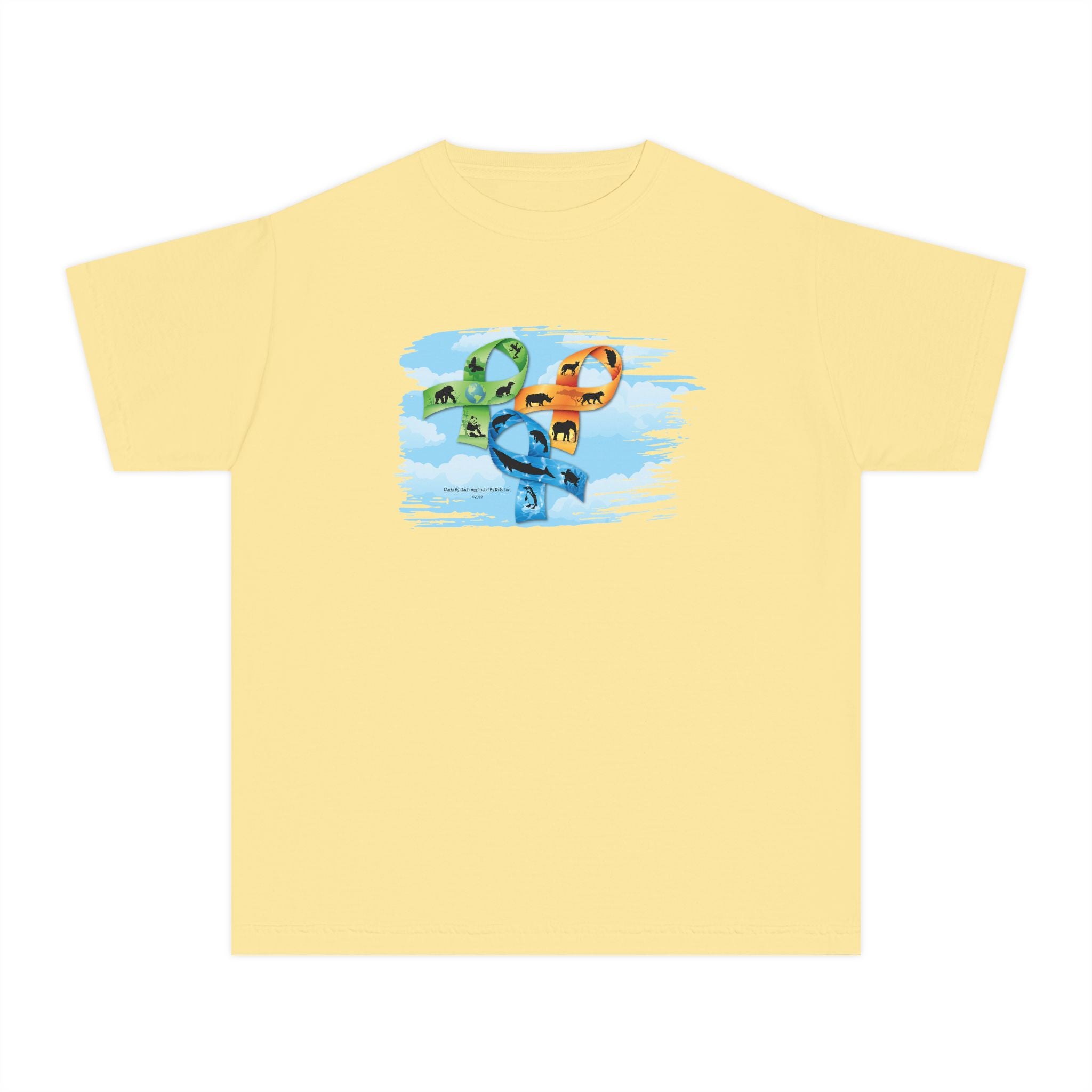 Youth Tee —  Endangered Species Ribbons