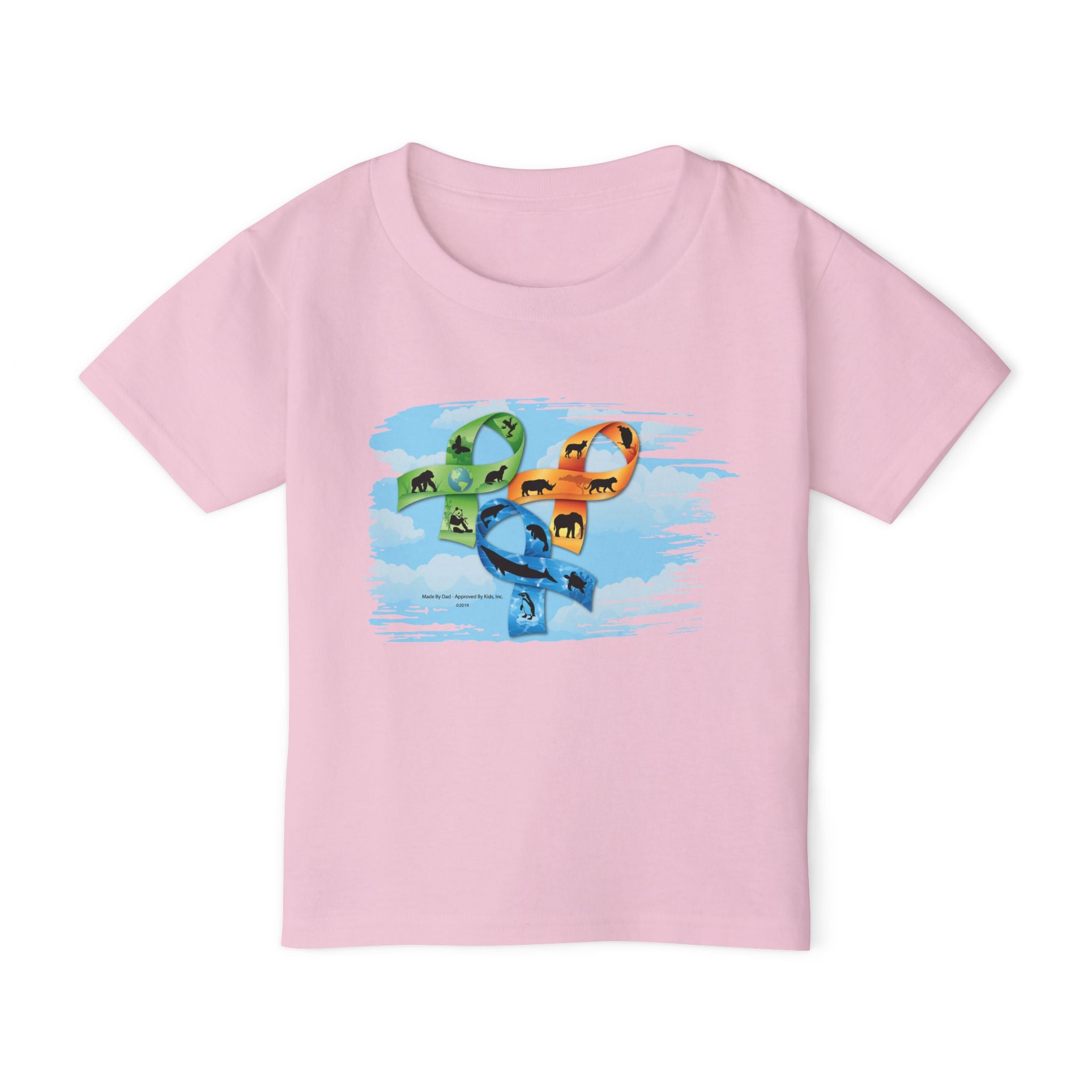 Toddler Tee - Endangered Animals on Land and Sea (2T thru 6 T)