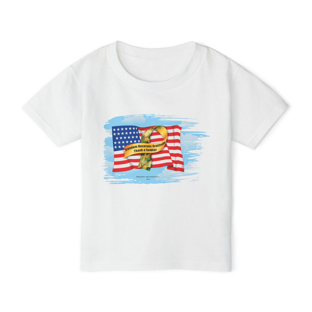 Toddler Tee - Freedom Deserves Gratitude (2T thru 6 T)