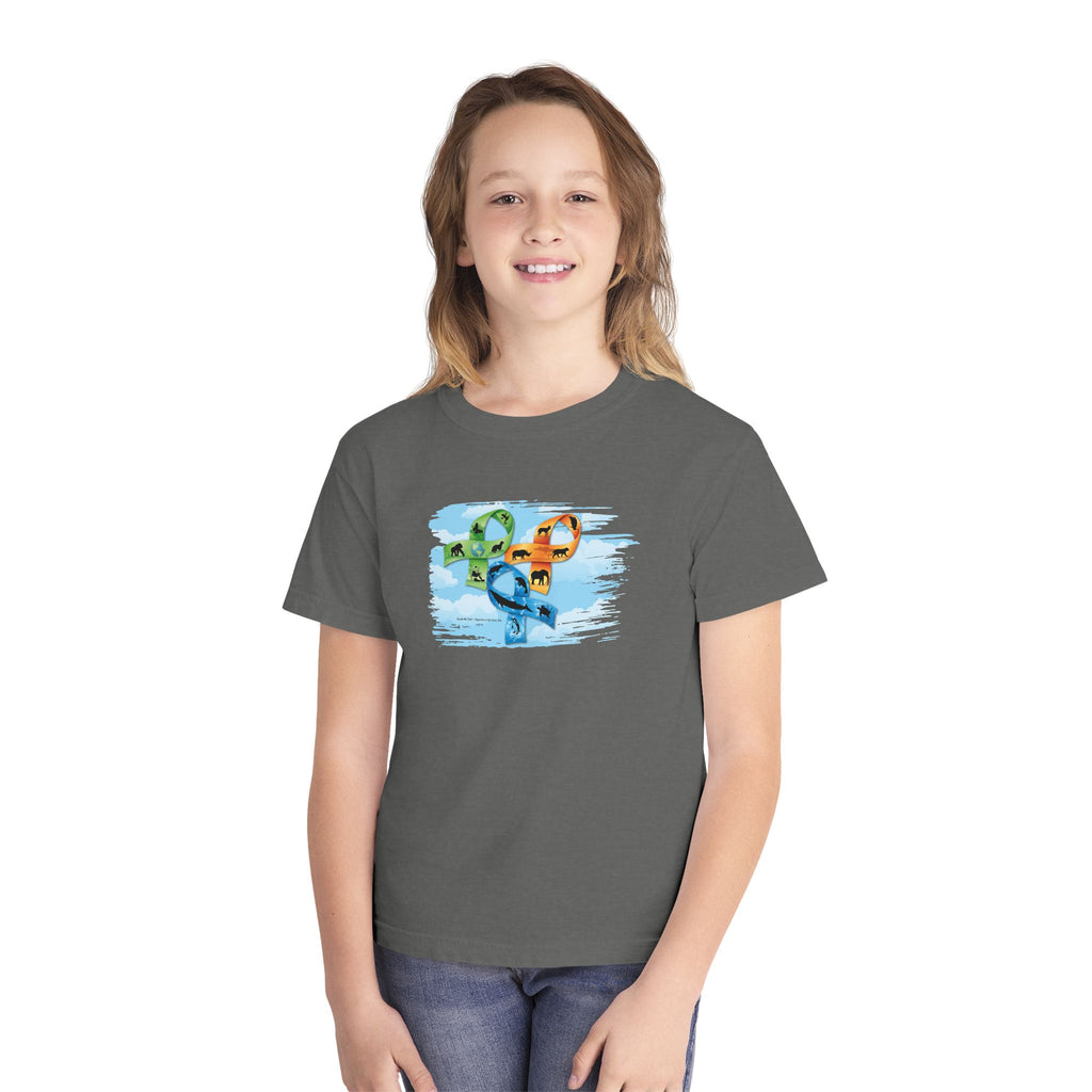 Youth Tee —  Endangered Species Ribbons