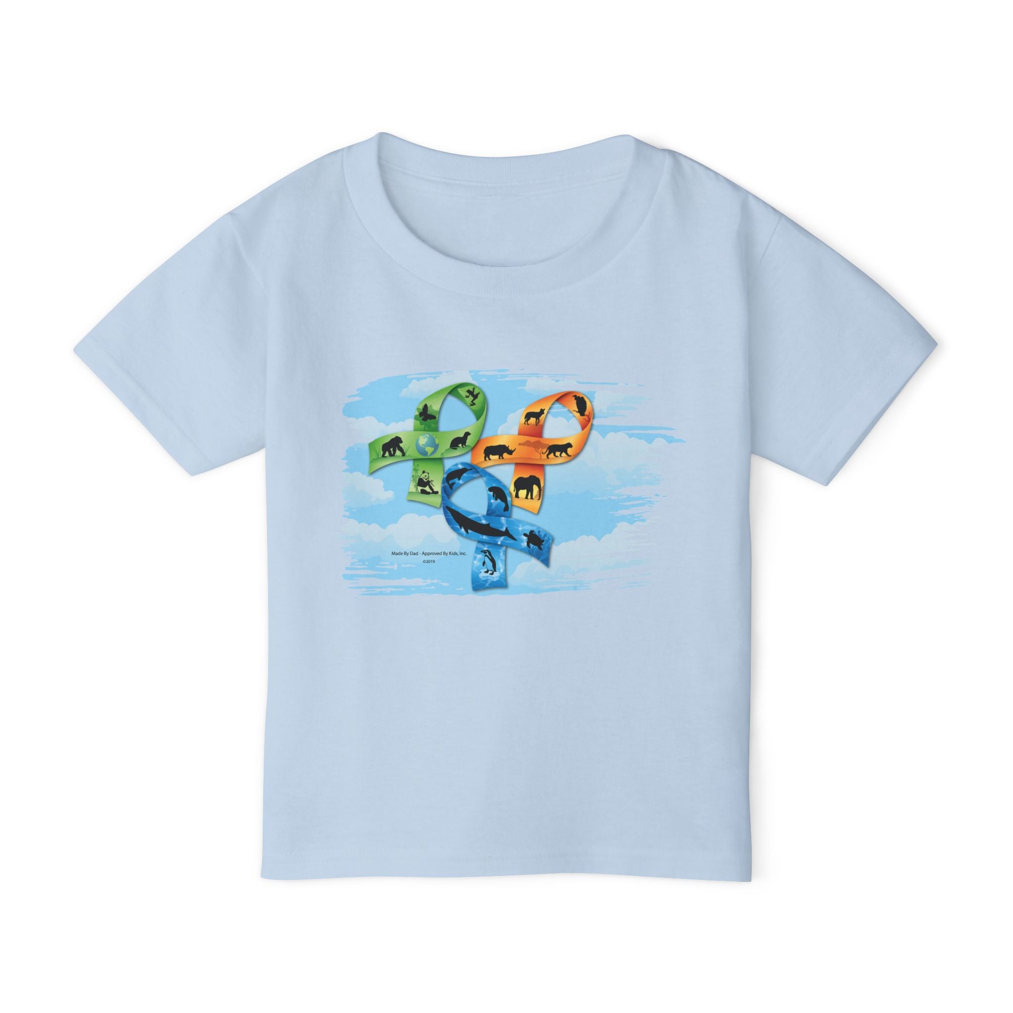 Toddler Tee - Endangered Animals on Land and Sea (2T thru 6 T)
