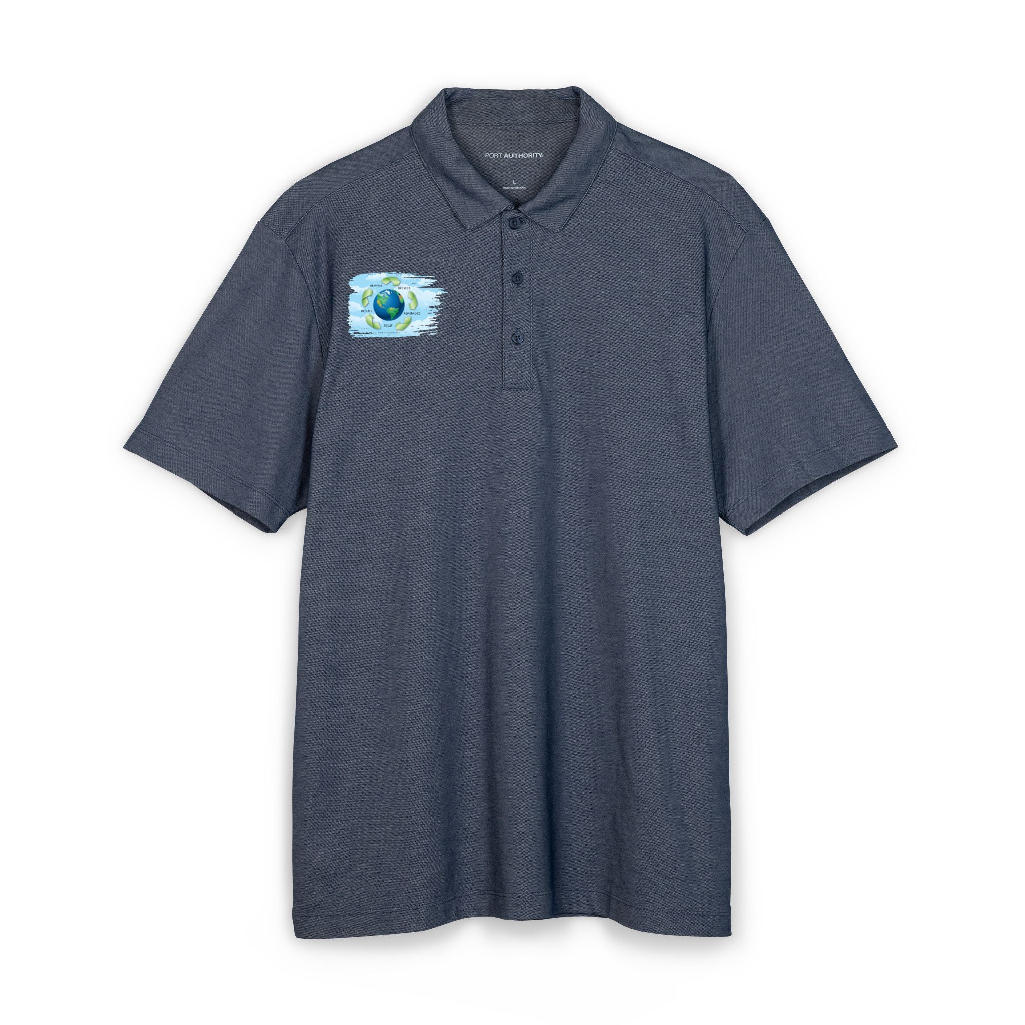 Men's Polo  - Rethinking Recycling