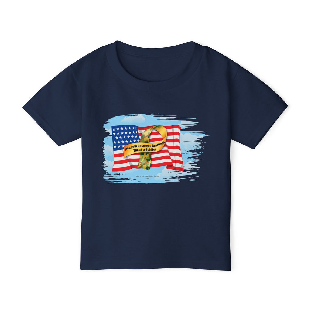 Toddler Tee - Freedom Deserves Gratitude (2T thru 6 T)