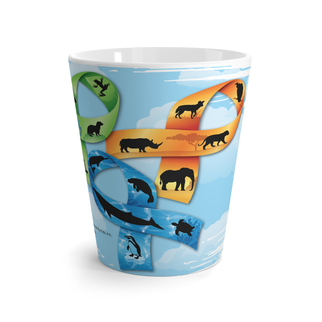 Latte Mug - Earth's Endangered Species