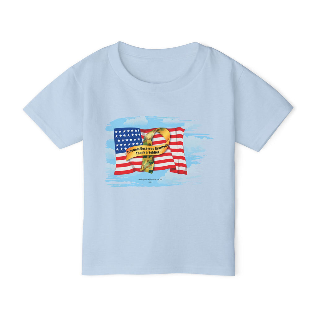 Toddler Tee - Freedom Deserves Gratitude (2T thru 6 T)