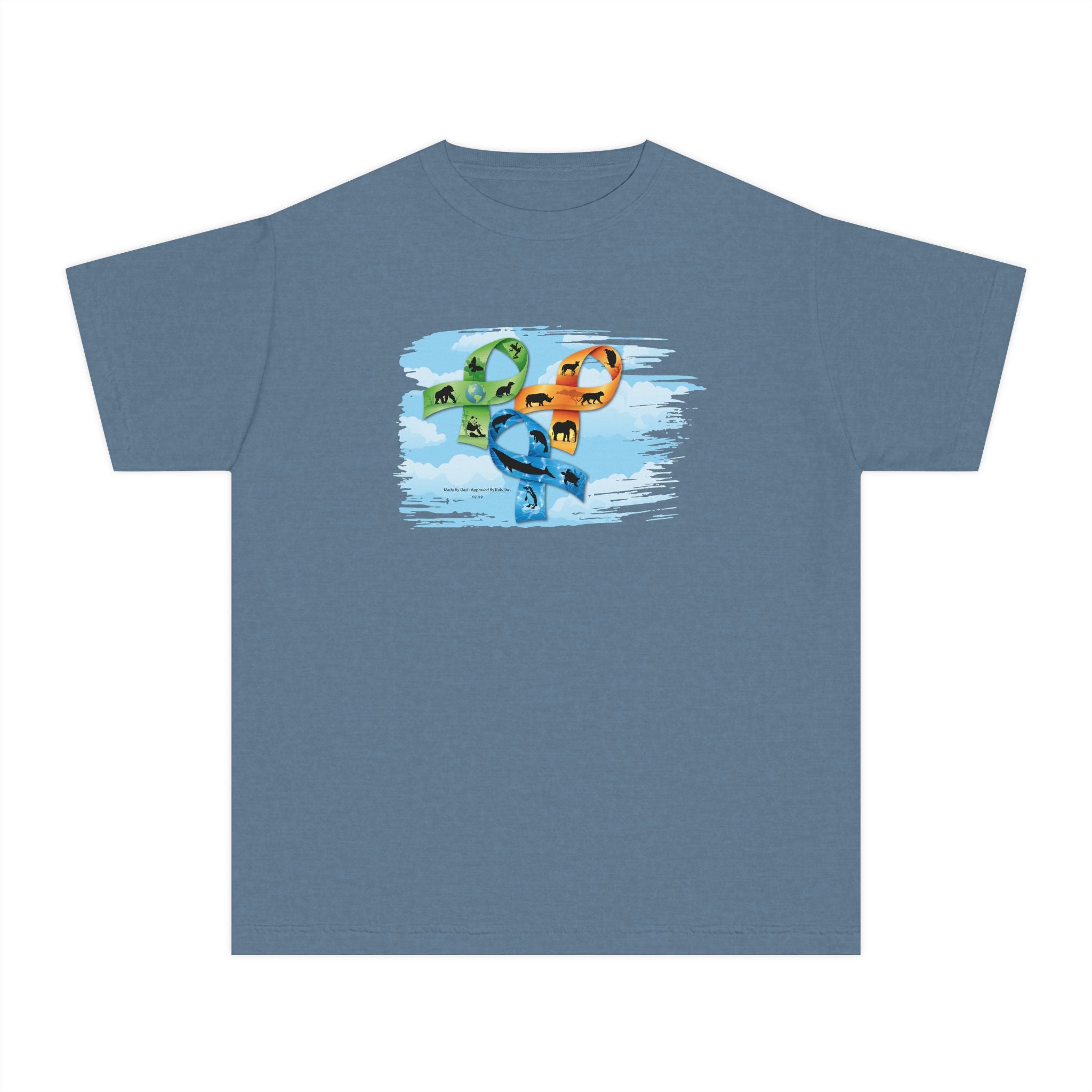 Youth Tee —  Endangered Species Ribbons