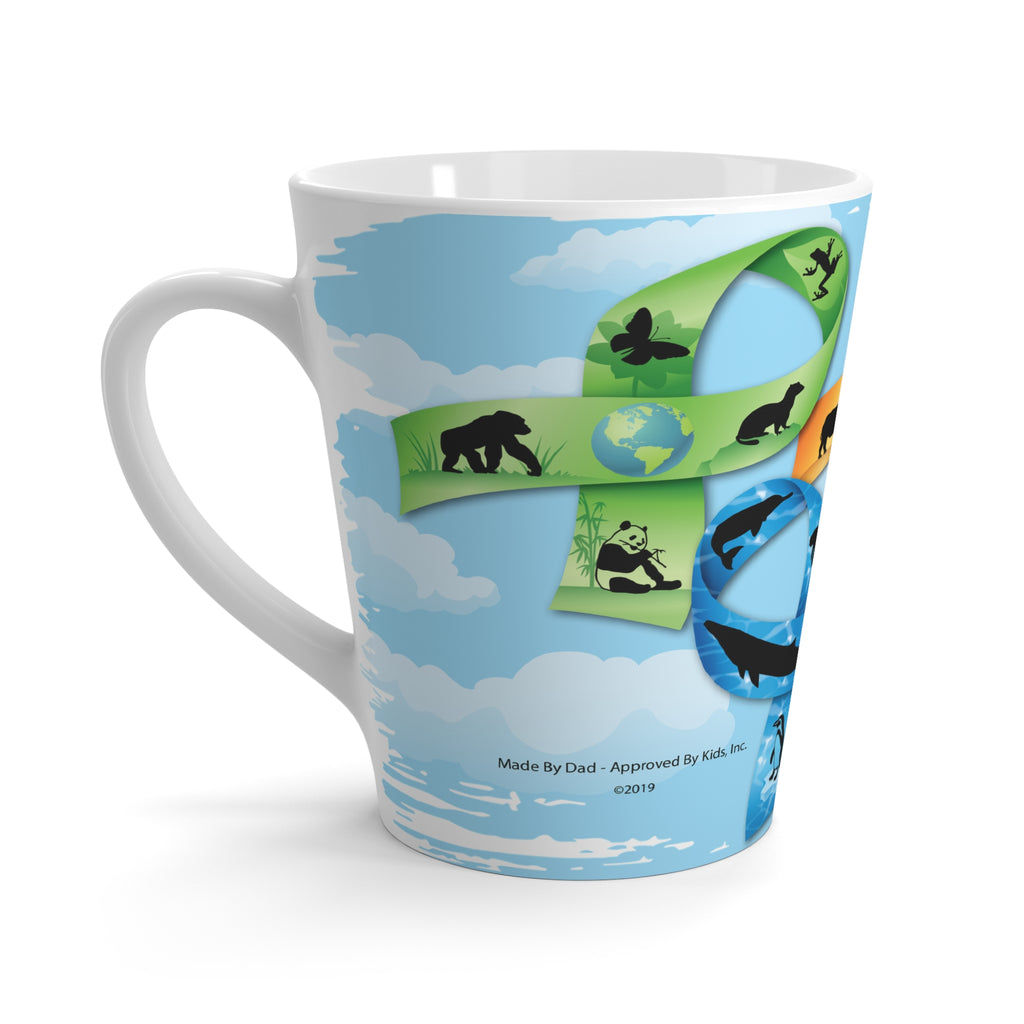 Latte Mug - Earth's Endangered Species