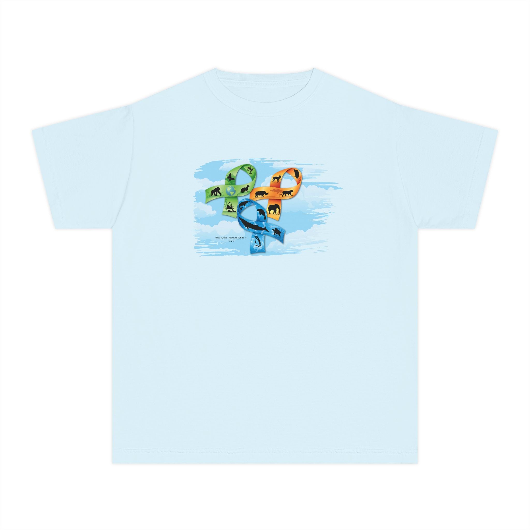 Youth Tee —  Endangered Species Ribbons