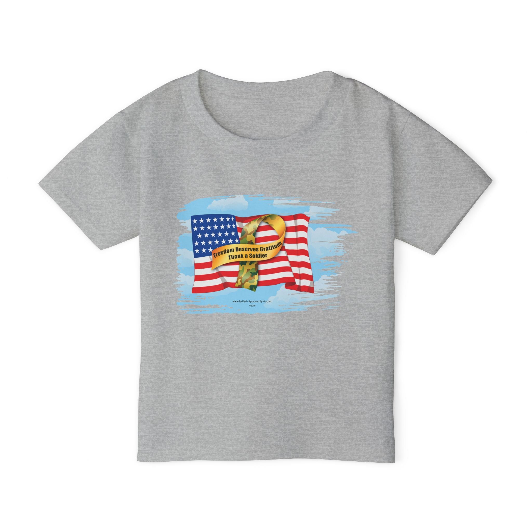 Toddler Tee - Freedom Deserves Gratitude (2T thru 6 T)