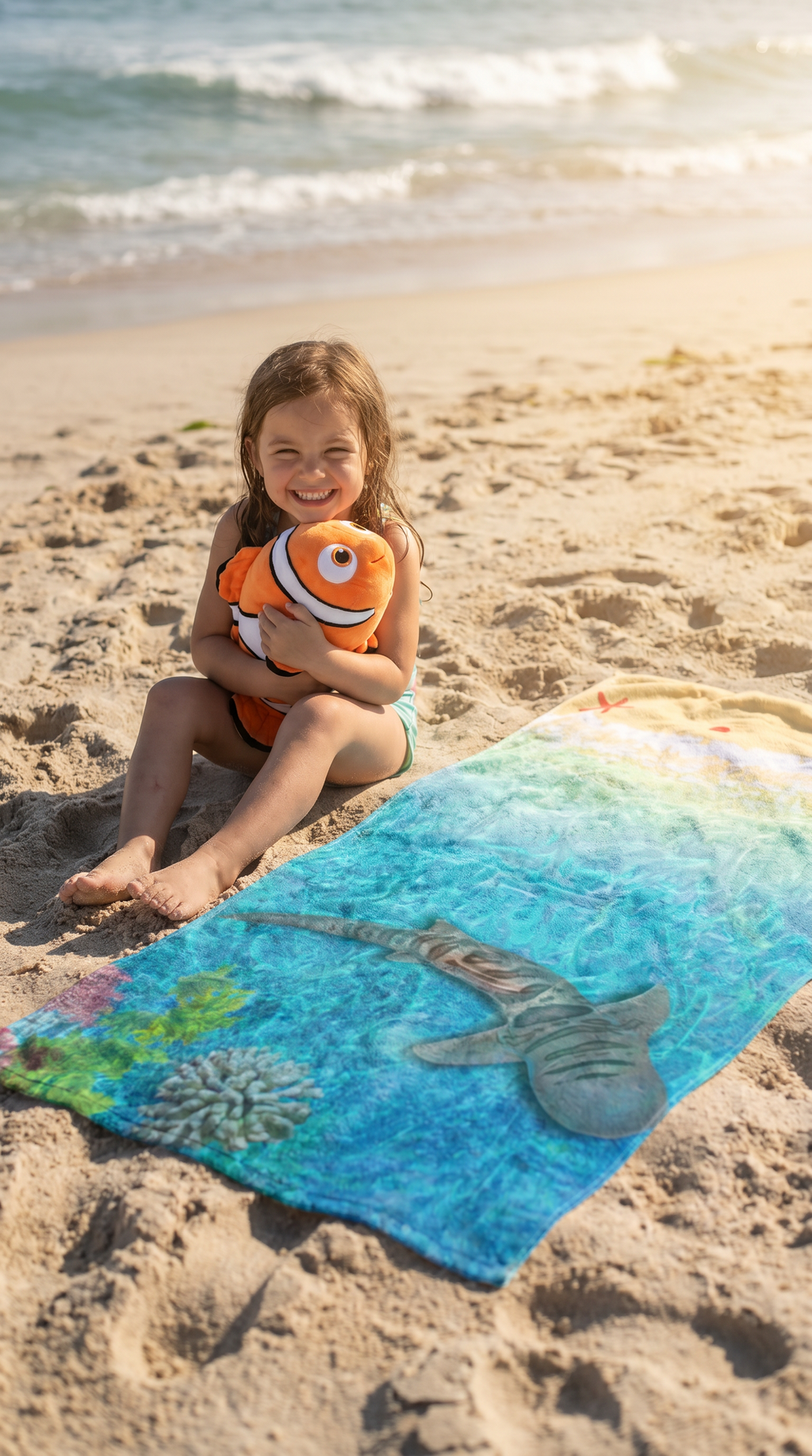 Towel-Pal™ at Coral Bay Beach (37" × 22")