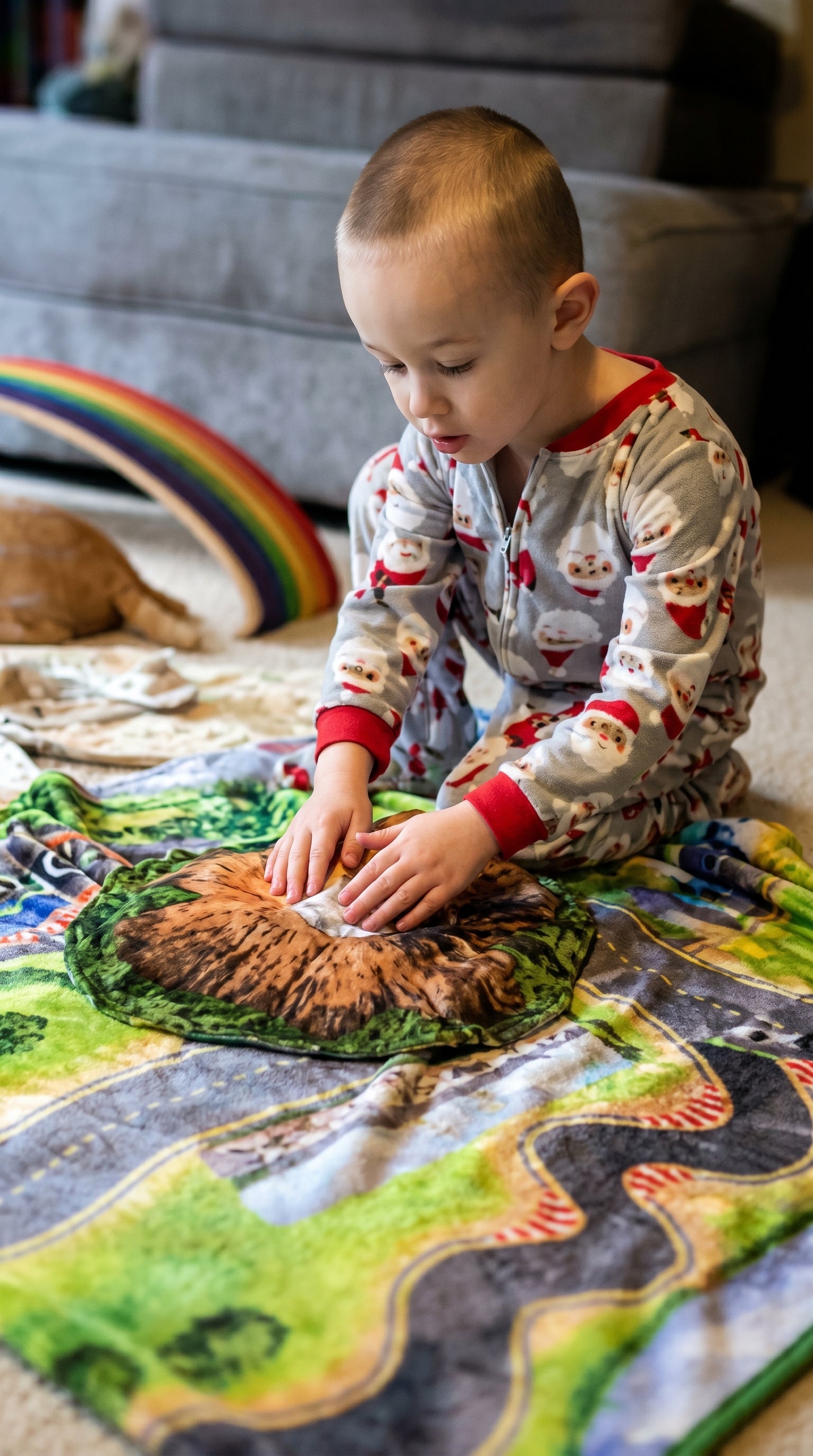 Play Sleep and Go Race Track & Emergency Services (Baby, 30"x40")