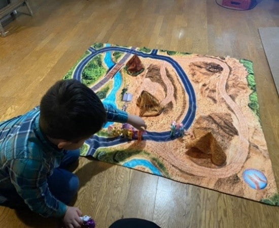 Pyramids and Ruins, Helipad Included