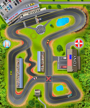 Load image into Gallery viewer, Rustic Soho, Ultimate Racetrack (Throw or Twin XL)
