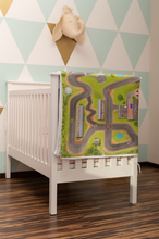 Load image into Gallery viewer, Rustic Soho, Ultimate Racetrack (Throw or Twin XL)