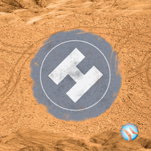 Load image into Gallery viewer, Craters and Dirt, Helipad Included