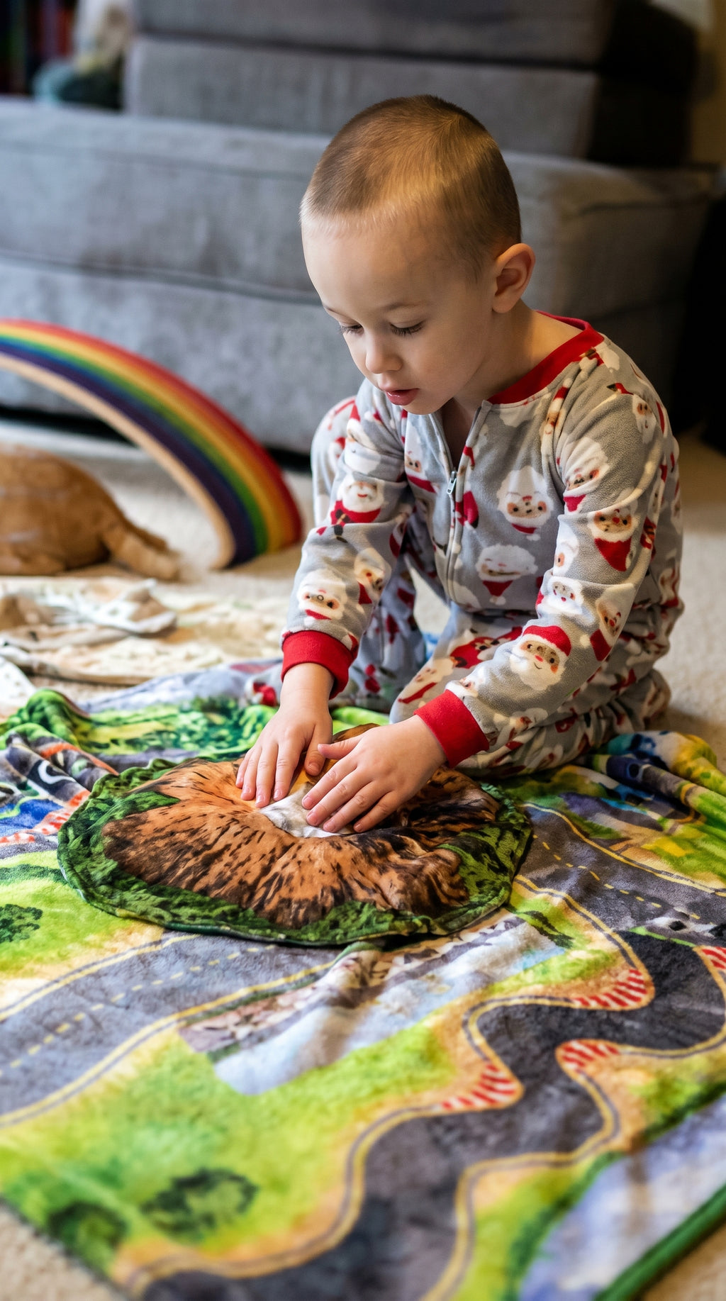 Rustic Soho, Ultimate Racetrack (Throw or Twin XL)