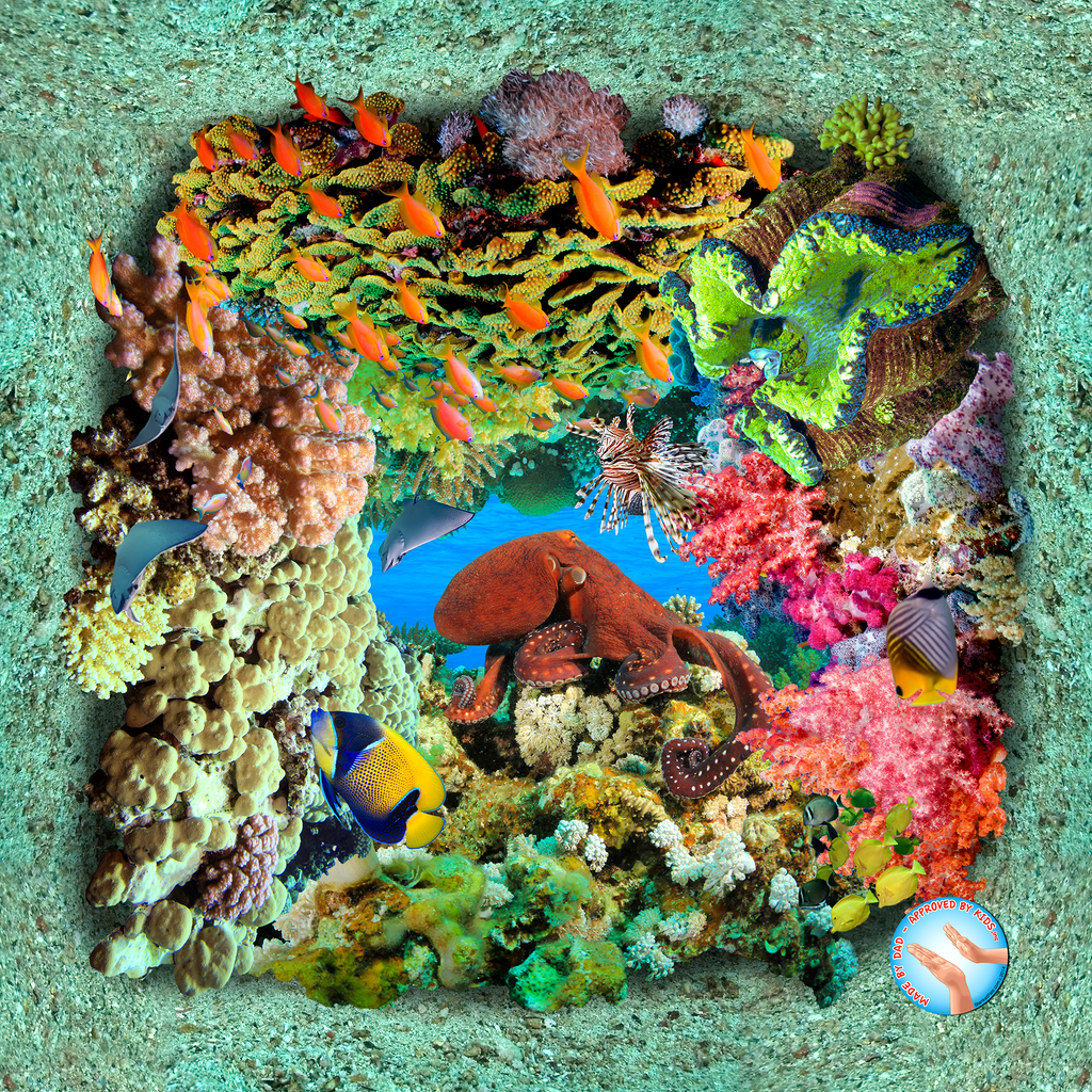 Hawaiian Coral Reefs and Wave Included