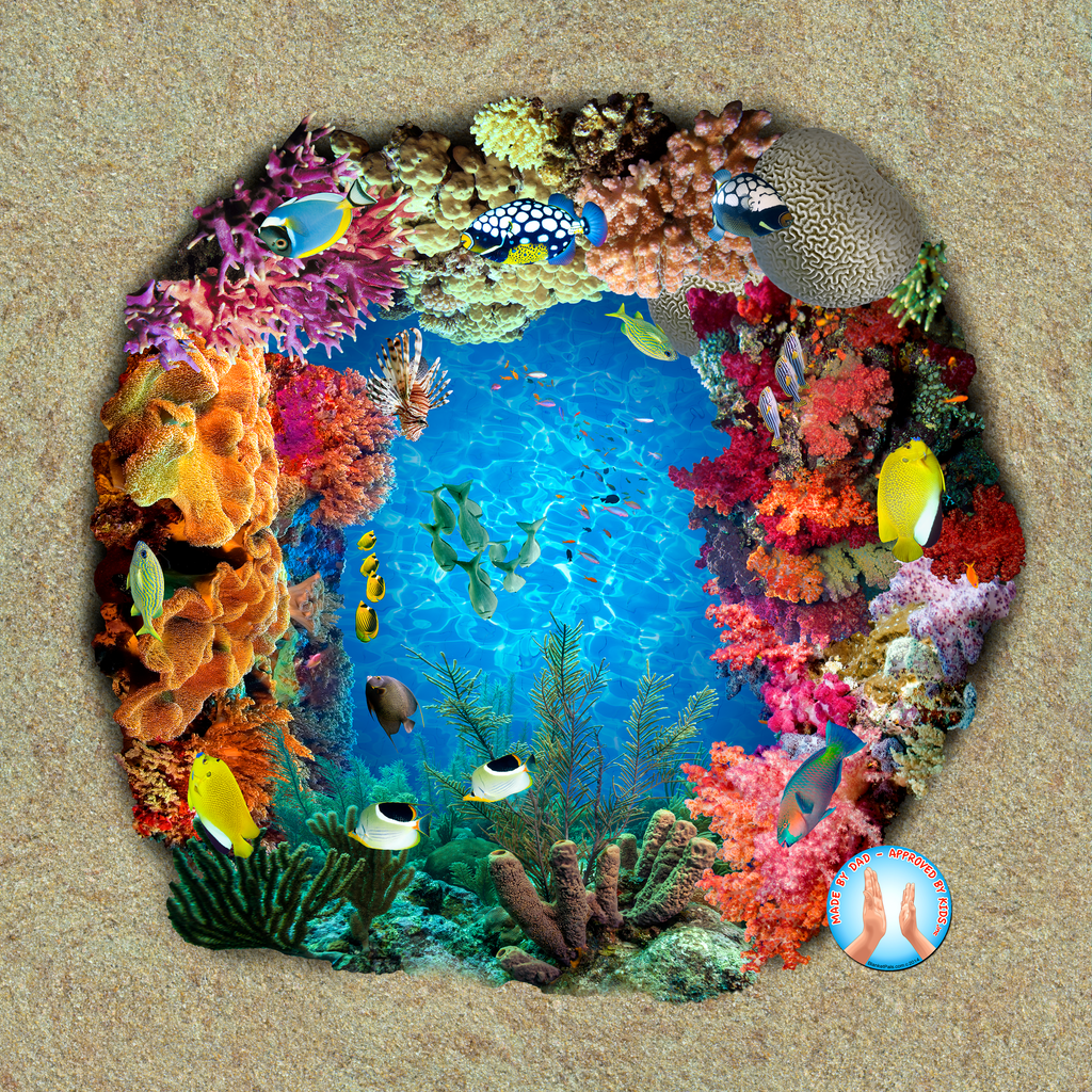 Hawaiian Coral Reefs and Wave Included