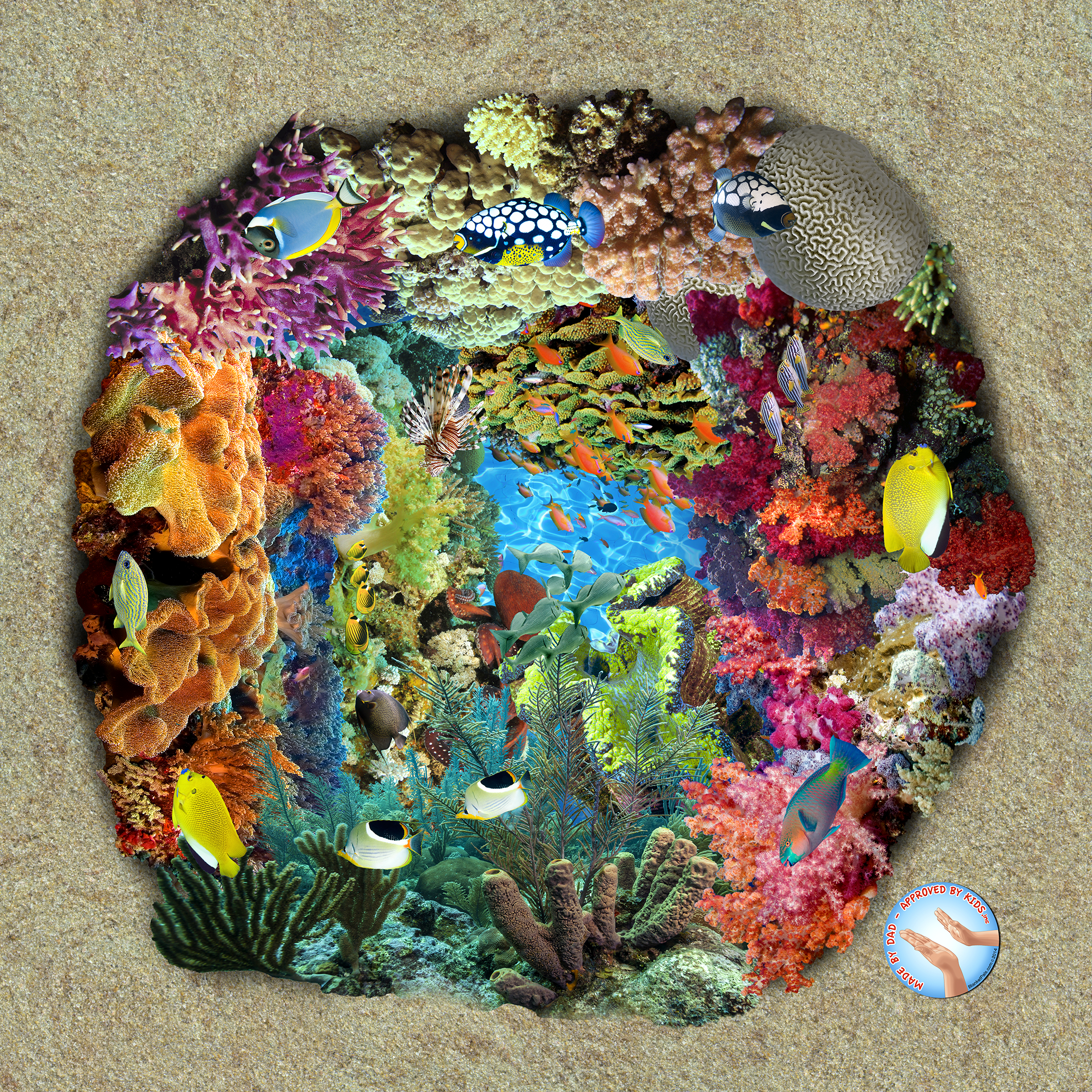 Hawaiian Coral Reefs and Wave Included