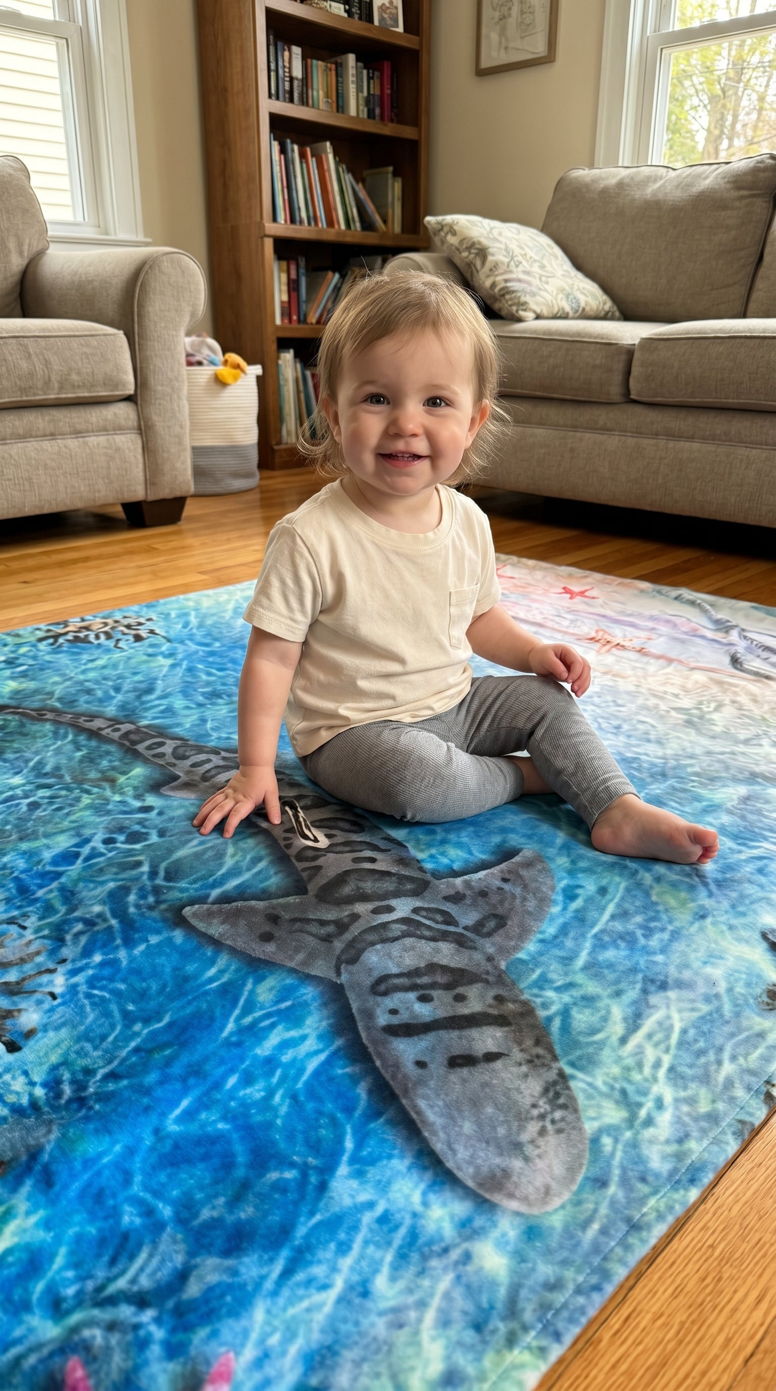 Play Sleep and Go - Hawaiian Coral Reef (Baby, 30"x40")