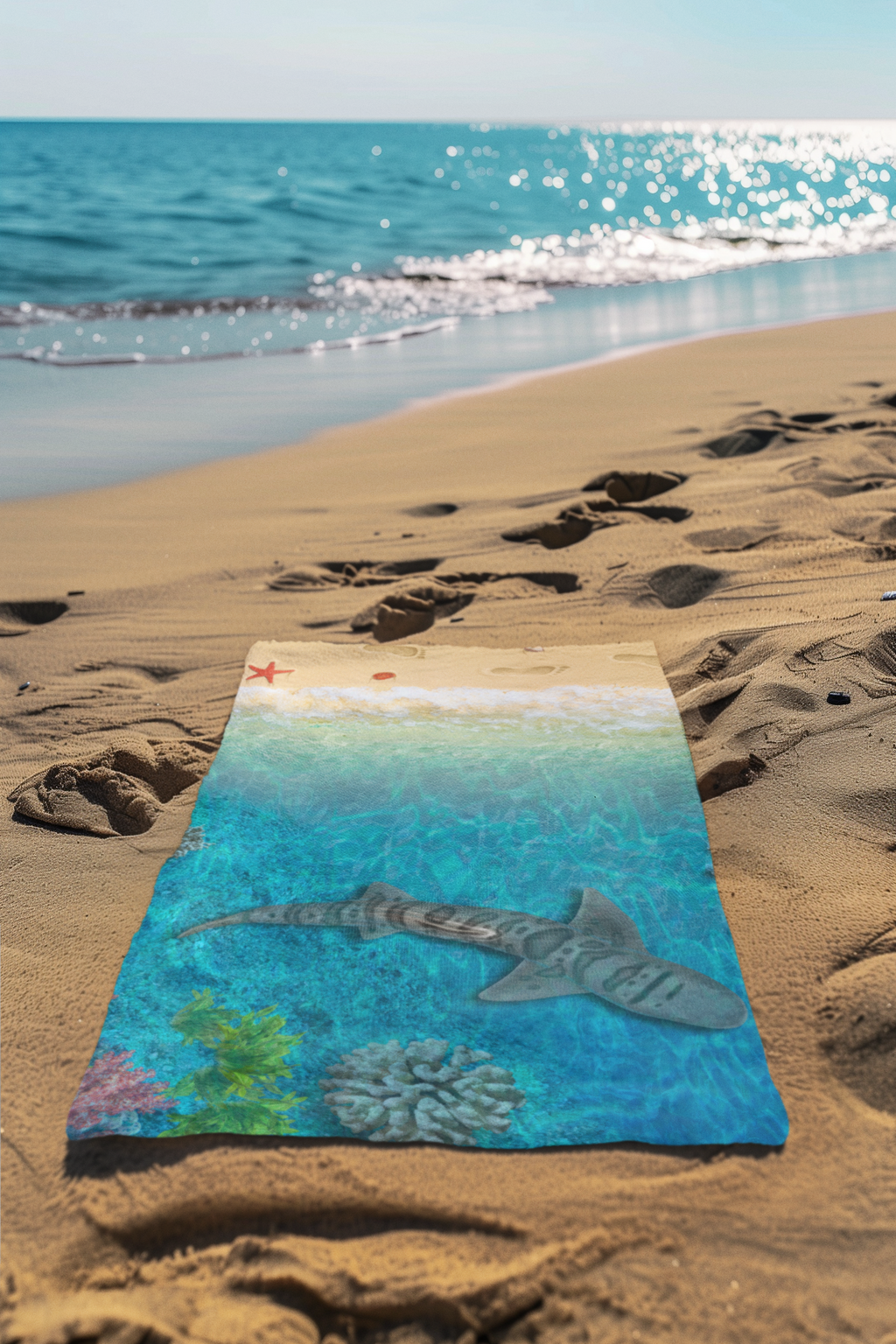 Towel-Pal™ at Coral Bay Beach (37" × 22")
