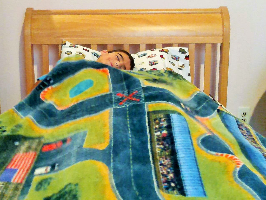 Play Sleep and Go Race Track & Emergency Services (Baby, 30"x40")