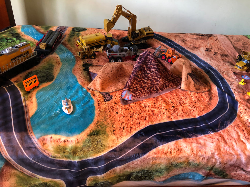 Pyramids and Ruins, Helipad Included