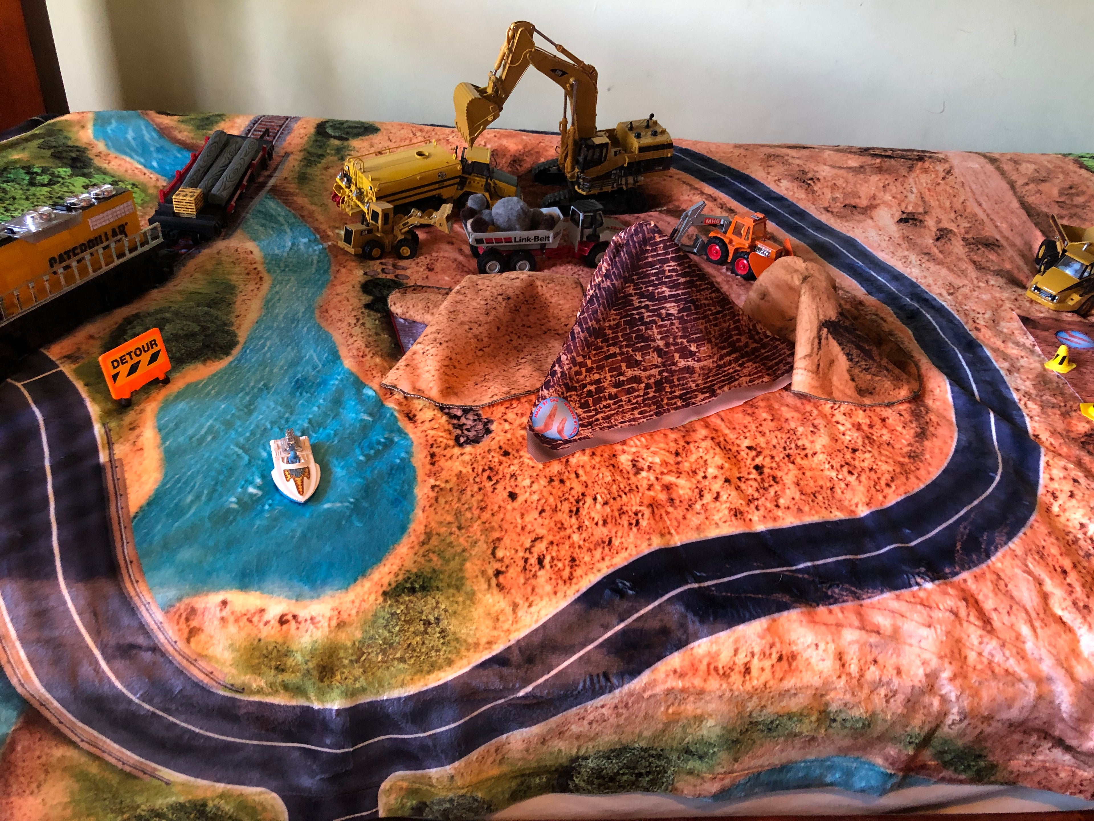 Pyramids and Ruins, Helipad Included