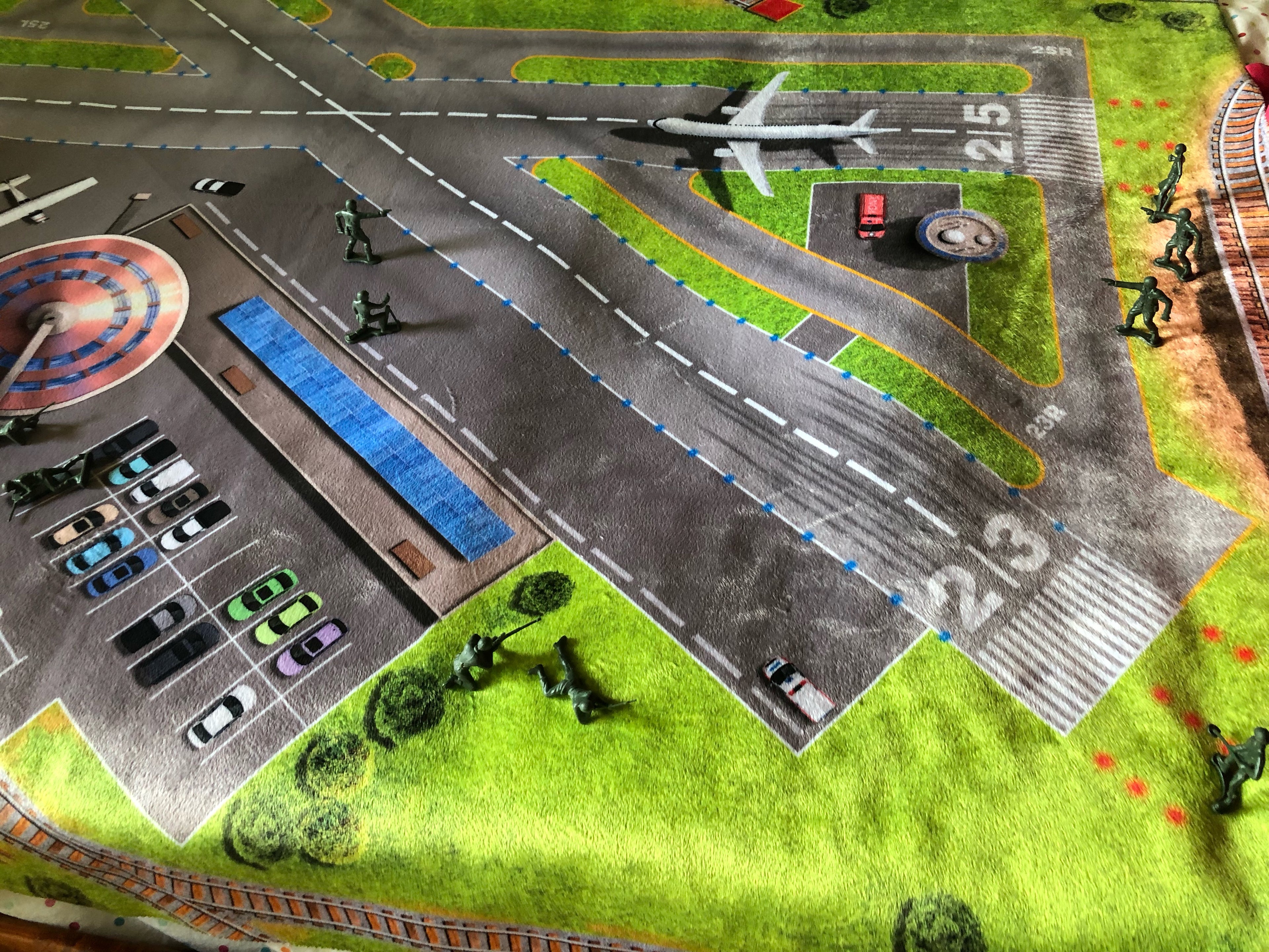 Play Sleep and Go - Planes and Trains at the Terminals (Baby, 30"x40")