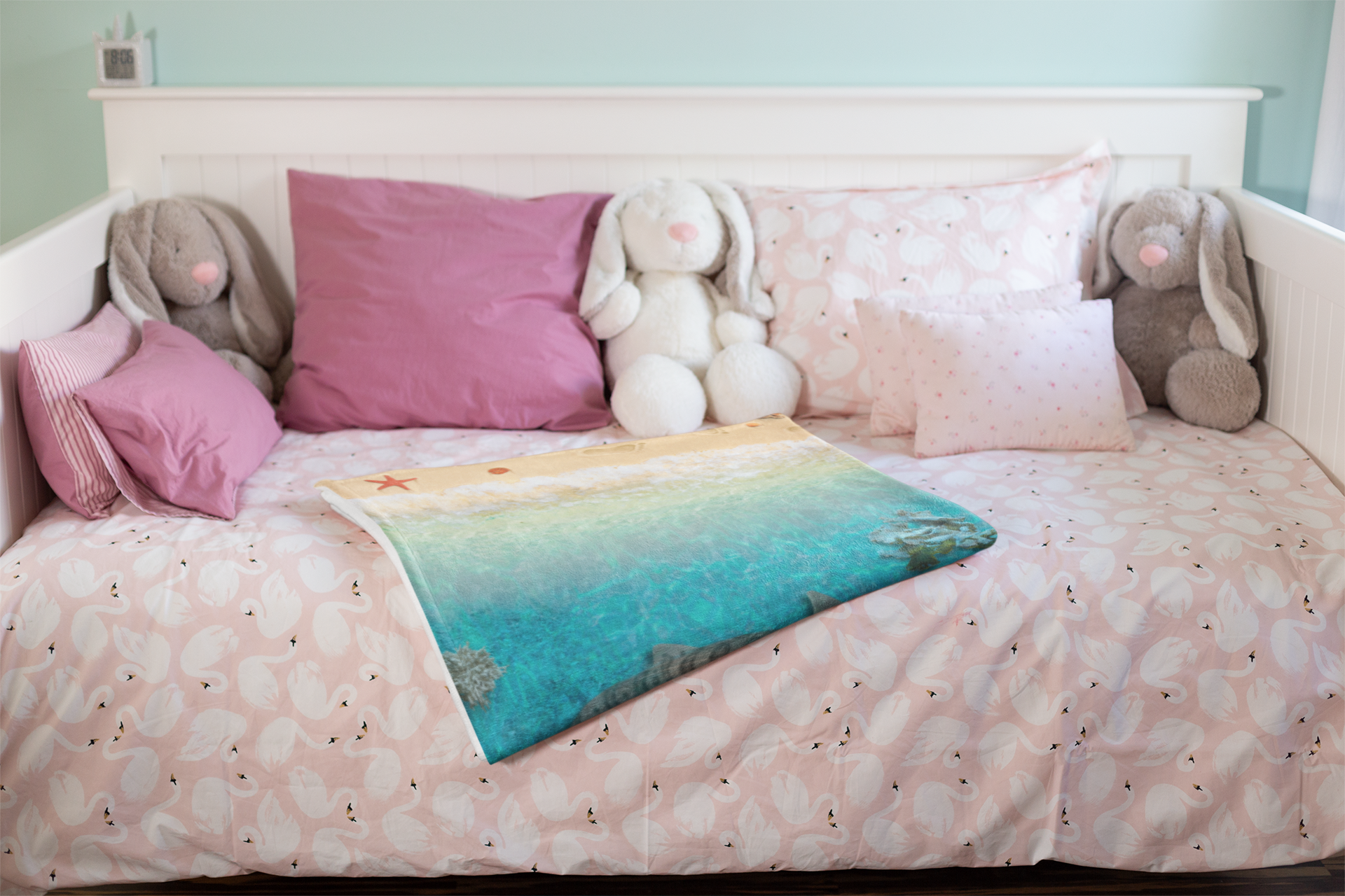 Rustic Soho - Hawaiian Coral Reef (Throw or Twin XL)